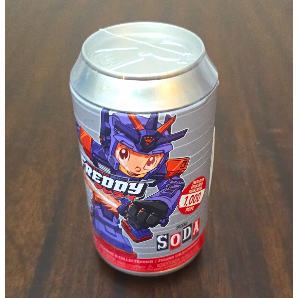 Funko Vinyl Soda Battle Mech Freddy Fundays Exclusive LE 1000 PCS Sealed Can